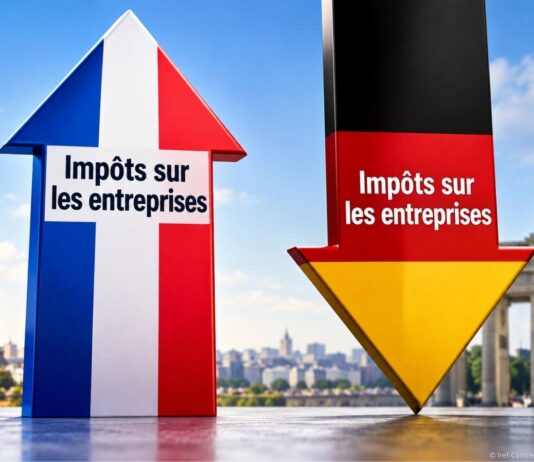 Pendant que la France augmente les impôts sur les entreprises, l’Allemagne baisse les siens